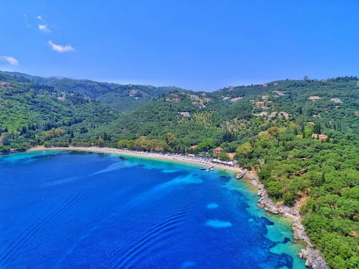 Olive Grove Deluxe Apartment Agnitsini ภายนอก รูปภาพ