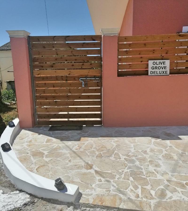 Olive Grove Deluxe Apartment Agnitsini ภายนอก รูปภาพ